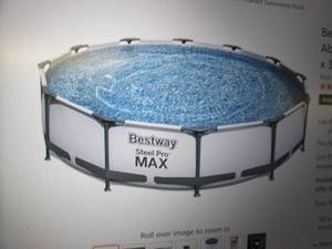 Steel pro max pool frame, no liner ...