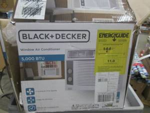 black and decker 5000 btu windw air...