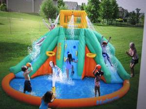 magic time twin peak inflatable ret...