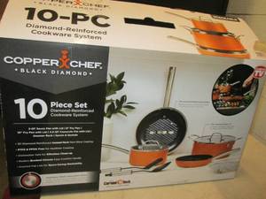 copper chef 7 pc cookeware not 10 ...
