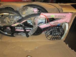 16 inch pink bike needs assembly ...
