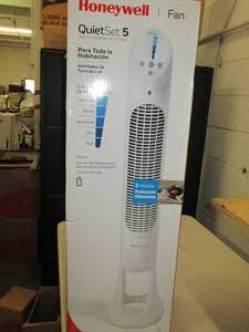 honeywell quietset 5 fan powers on ...