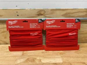 MILWAUKEE Lot of 2-  Red Multi-Functional Neck Gaiters