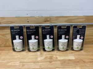 LG Lot of 5-  Water Filters for Select LG Refrigerators