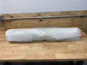 POLAR PLASTICS Construction Film, 100 ft Length, 10 ft Width, Polyethylene, 4 mil Thickness