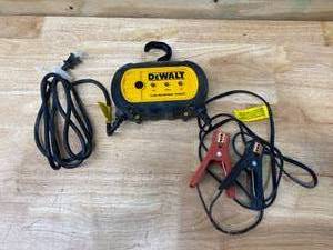 DEWALT 4 Amp Professional Waterproof Portable Car Battery Charger