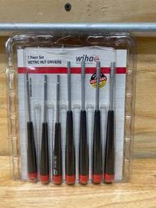 WIHA Precision Metric Nut Driver 7 Pc. Set