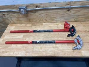 Milwaukee Lot of 2-  12 Conduit Benders