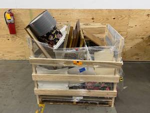 Lot of Picture Frames and Other Various Items