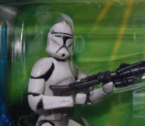 lot 801 image: Clone Trooper - Hasbro Star Wars Action Figures