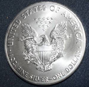 lot 821 image: 2016 Silver Eagle BU - Brillilant Uncirculated - in Sleeve