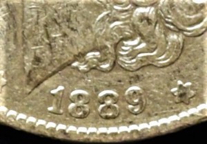 lot 862 image: 1889 P Morgan Silver Dollar