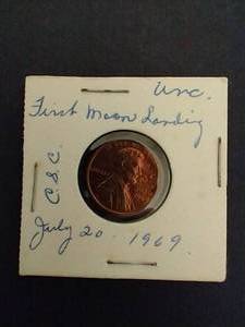 1969 First Moon Landing Penny