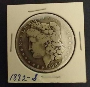 1882-S Morgan Dollar