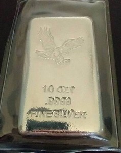10 Ounce Silver Bar