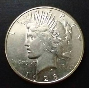 1928-S Peace Dollar - Low Mintage Coin