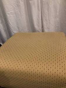 lot 38 image: Yellow Ottoman #1