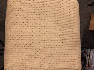 lot 39 image: Yellow Ottoman #2