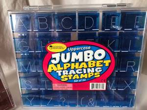 lot 67 image: Alphabet Training Writing Stamps & Supplies