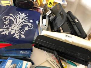 lot 68 image: Box of Office Supplies