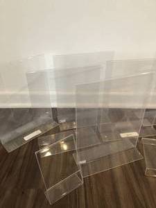 lot 90 image: Variety of Table Sign Holders