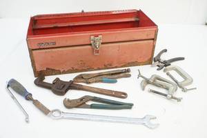 Tool box, tools