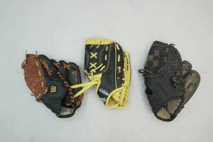 baseball gloves