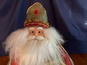 Variety of Santas