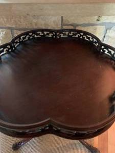 Vintage Wood Side Table