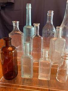 Antique bottles