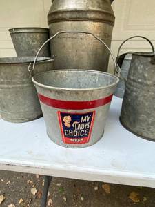 Galvanized Metal Items