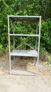 Four Shelf Steel For Storage Unit