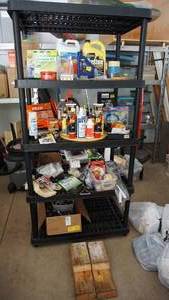 Miscellaneous Garage Items Only---NOT THE SHELVING UNIT