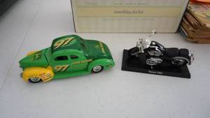 John Deere #97 Car--Black Victory V92C Motorcycle