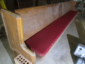 Wooden Pew