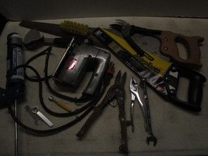 Saws, Sledge, Tools