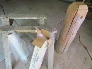 Sawhorses, Plastic, Post