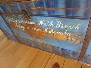 Antique Immigrant Trunk
