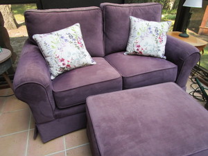 Loveseat & Ottoman