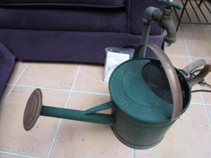 English Water Can Fountain