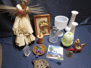 Oil Lamp, Swedish Horse, Crocheted