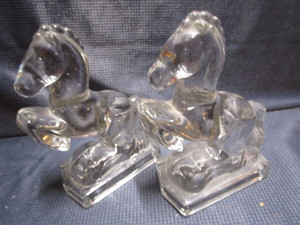 Vintage Horse Bookends