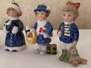 lot 36 image: Eight Royal Copenhagen Ornament Figurines