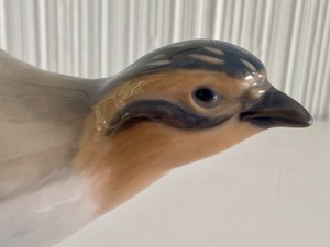 lot 32 image: Royal Copenhagen Quail and Bird Figurines