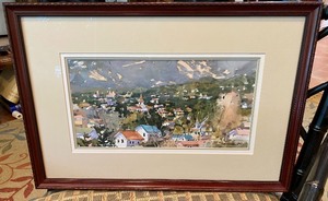 lot 121 image: Original Watercolor