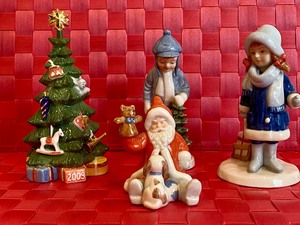 lot 108 image: Four Royal Copenhagen Figurines