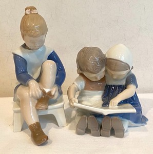 lot 95 image: Two Bing & Grndahl Collectible Figurines