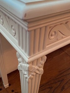 lot 260 image: Painted Wooden Console Table