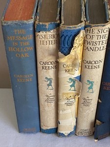 lot 257 image: Six Vintage Books by Carolyn Keene