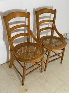 lot 229 image: Pair of Vintage Chairs